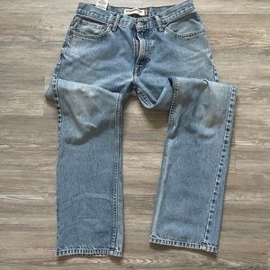 Vintage Levi’s 505 Straight Fit Zip Fly Jeans 32 X 32